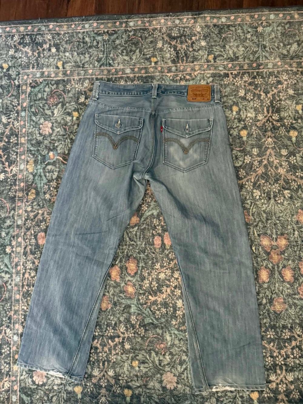 Levi’s Men’s 514 Slim Straight Jeans Flap Pocket 36x30